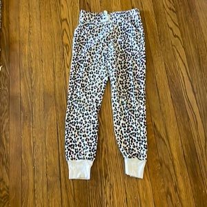 Adorable, animal print, sweatpants.